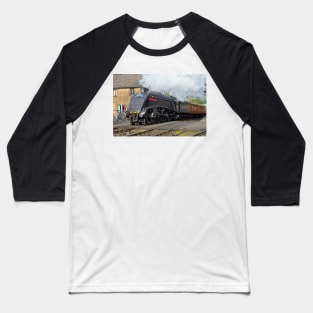 A4 Class Steam Train Sir Nigel Gresley Baseball T-Shirt